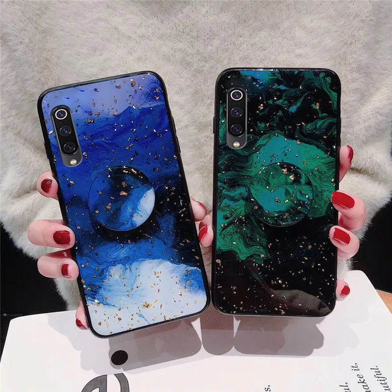 Роскошный золотой чехол из фольги для телефона Xiaomi Mi 9 8 lite pro Explorer Edition 5X 6X A1 A2