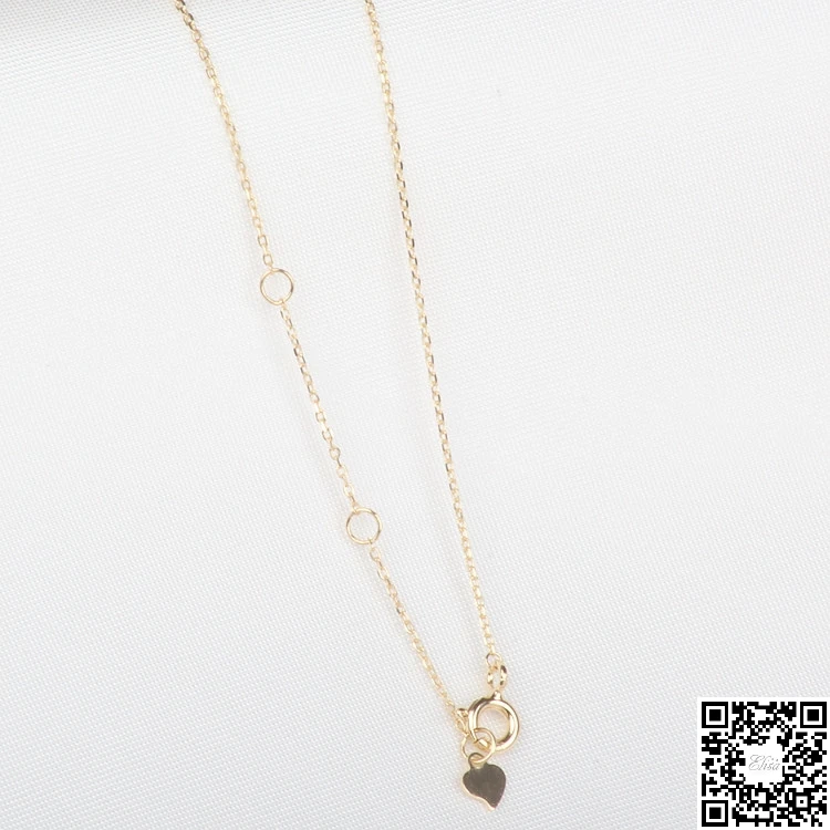 45 см центрирующая втулка серии аксессуарная цепь для S925 стерлингового серебра с циркониевый кулон серебряное ожерелье с подвеской и золотой Цвет 3 шт./лот