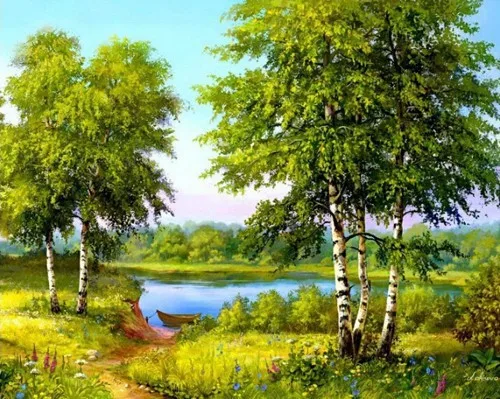 

5 Size Hand made crafts Diy diamond painting cross stitch crystal round diamond set full diamond embroidery scenic pictures Y628