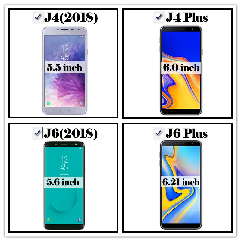 J6 2018 Стекло для samsung J4 J 6 4 Plus Экран протектор на Galaxy 6J 4J J6Plus J4Plus защитный SAM