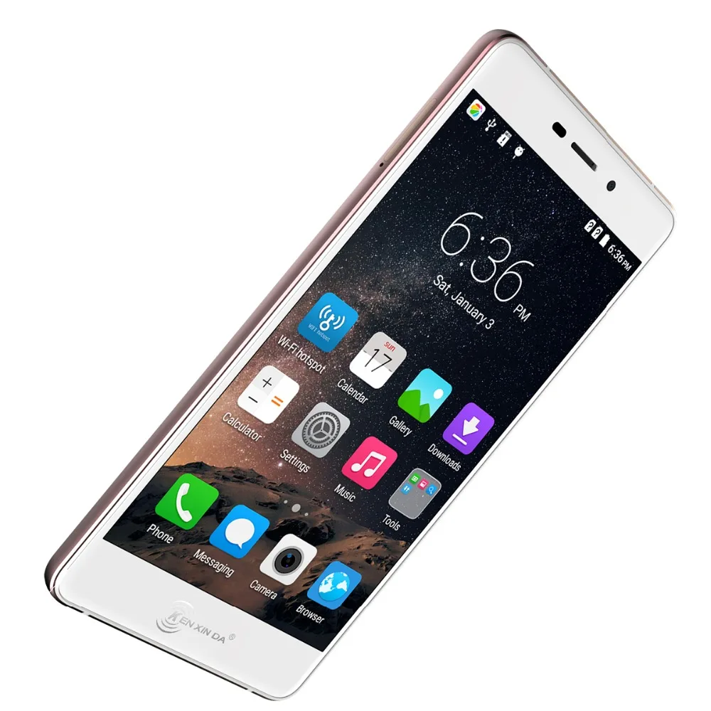 KENXINDA R6 смартфон с 5 2 дюймовым дисплеем восьмиядерным процессором MTK6753 ОЗУ Гб ПЗУ 16