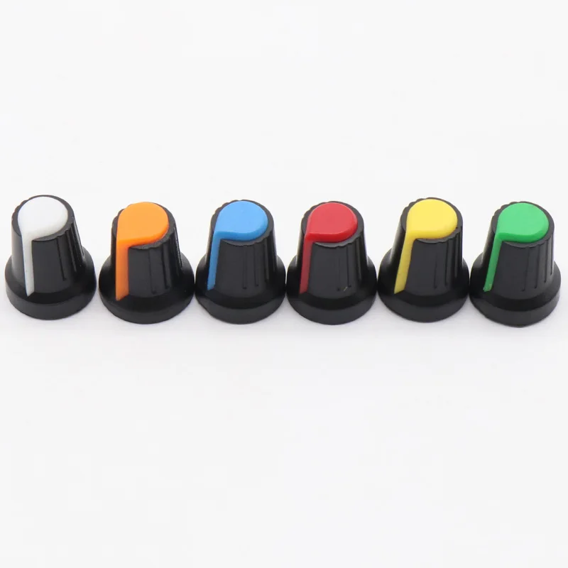 Пластиковые резьбовые ручки потенциометров LOSUYINE 10 шт.