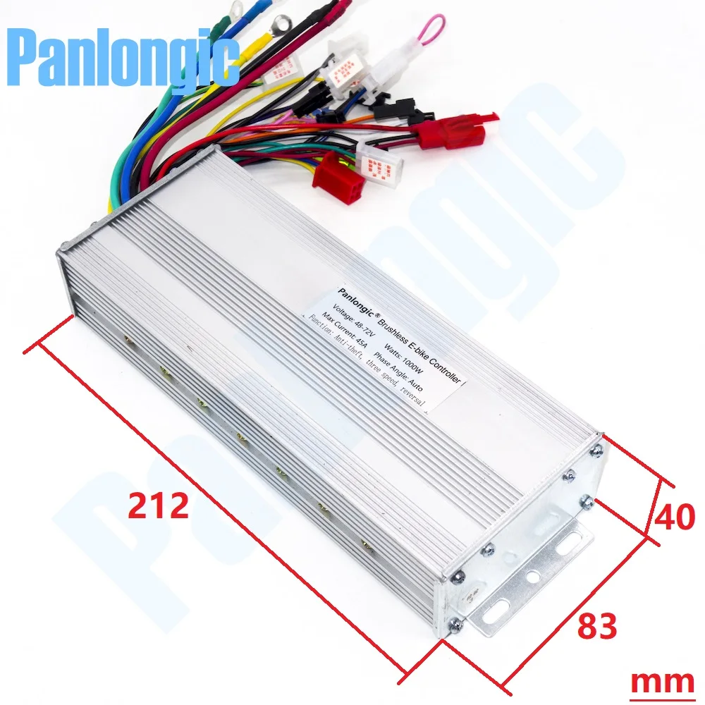 Электровелосипед Panlongic 48 72 в 1000 Вт электровелосипед скутер мотор Бесщеточный
