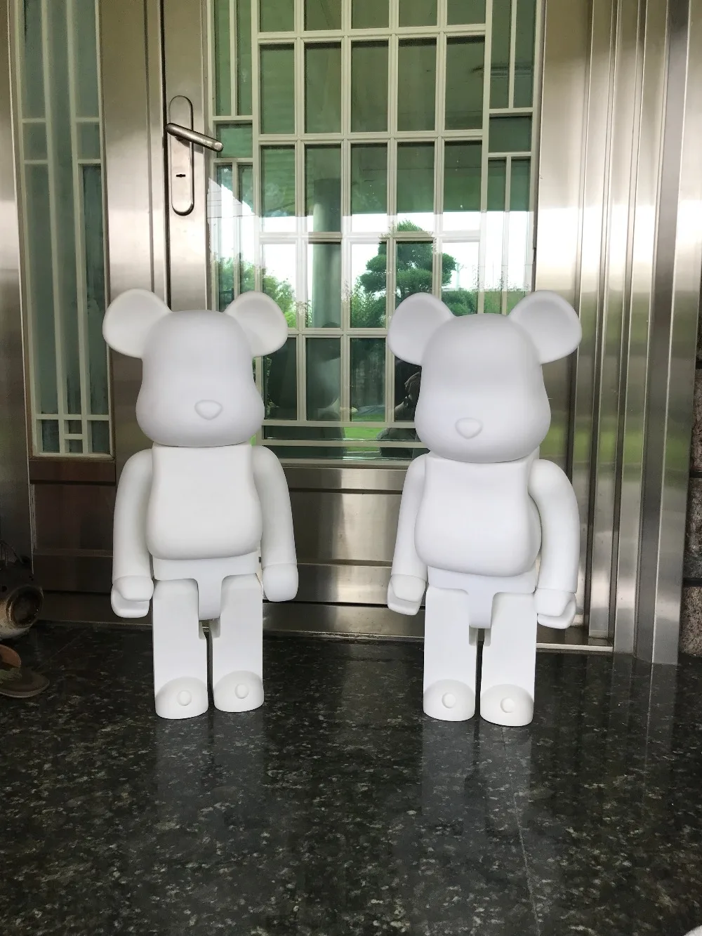 Bearbrick Inspired Vinyl Material Supreme LV Bearbrick 1000% 70CM Red  Supreme [1:1 BEARBRICK INSPIRED TOY]