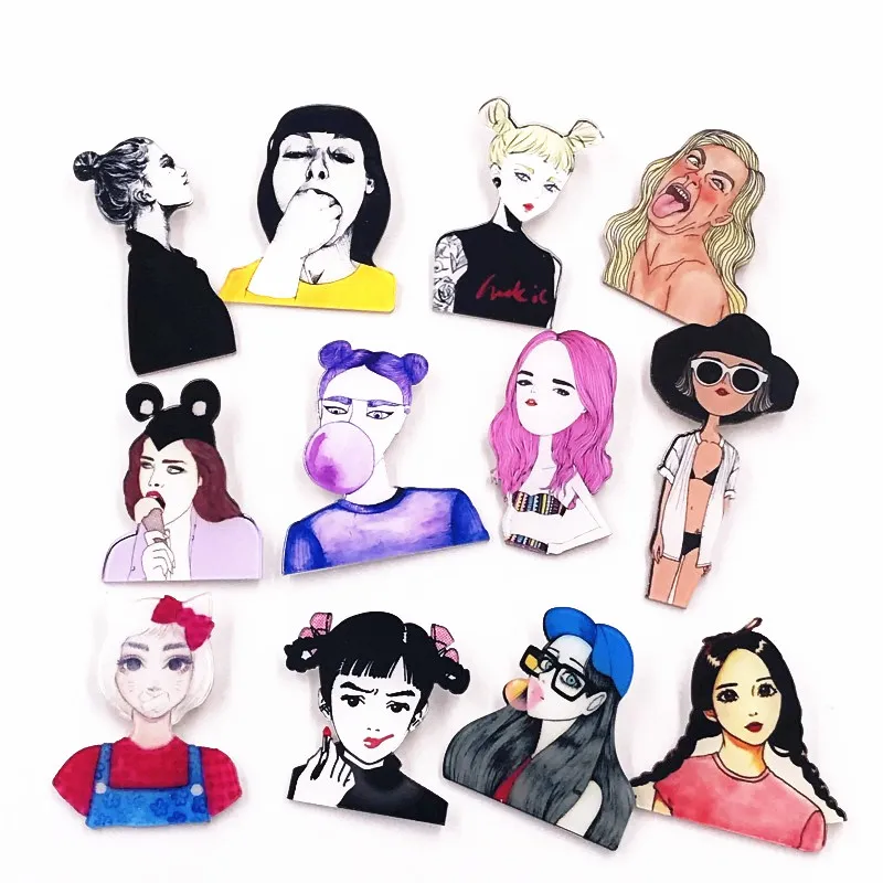 12 шт. Оптовая продажа Детское нижнее белье Мода для девочек Серия акриловый