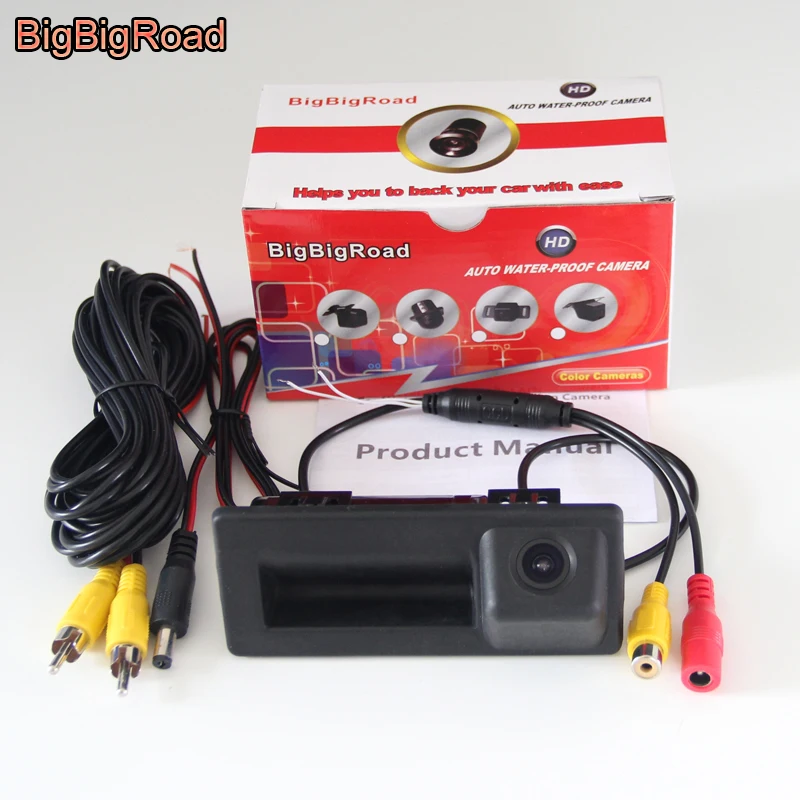 BigBigRoad автомобильная ручка багажника заднего вида запасная камера для SEAT Leon MK3 5F