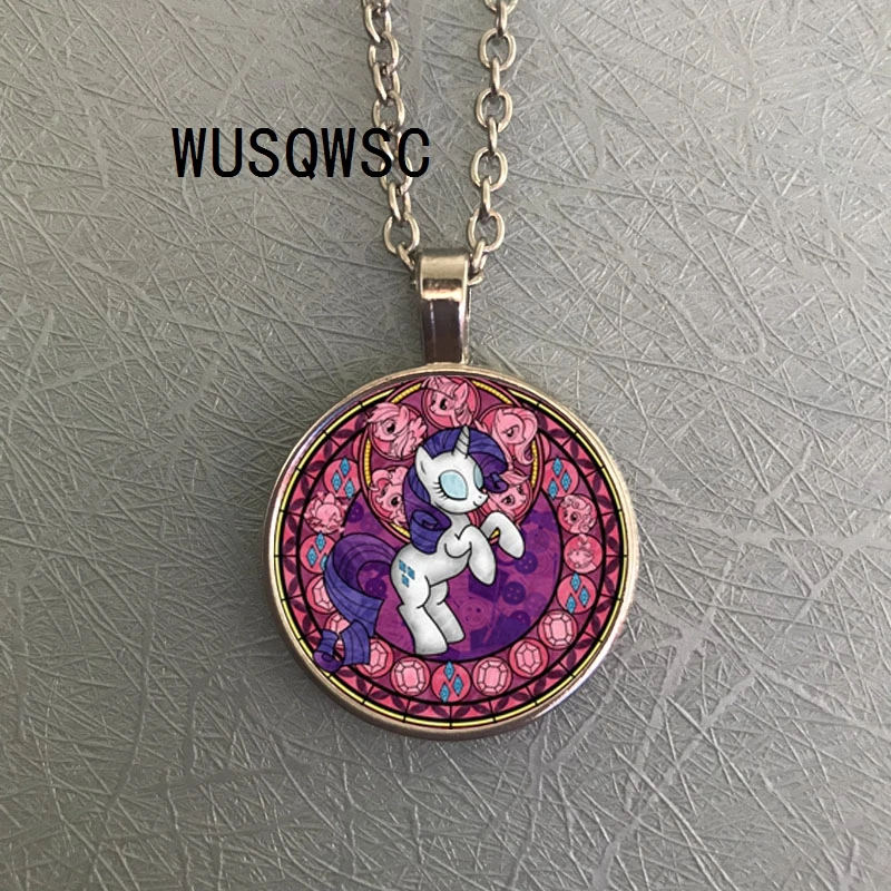 WUSQWSC мультяшное милое волшебное ожерелье из серии &quotМоя маленькая лошадка&quot Baoli