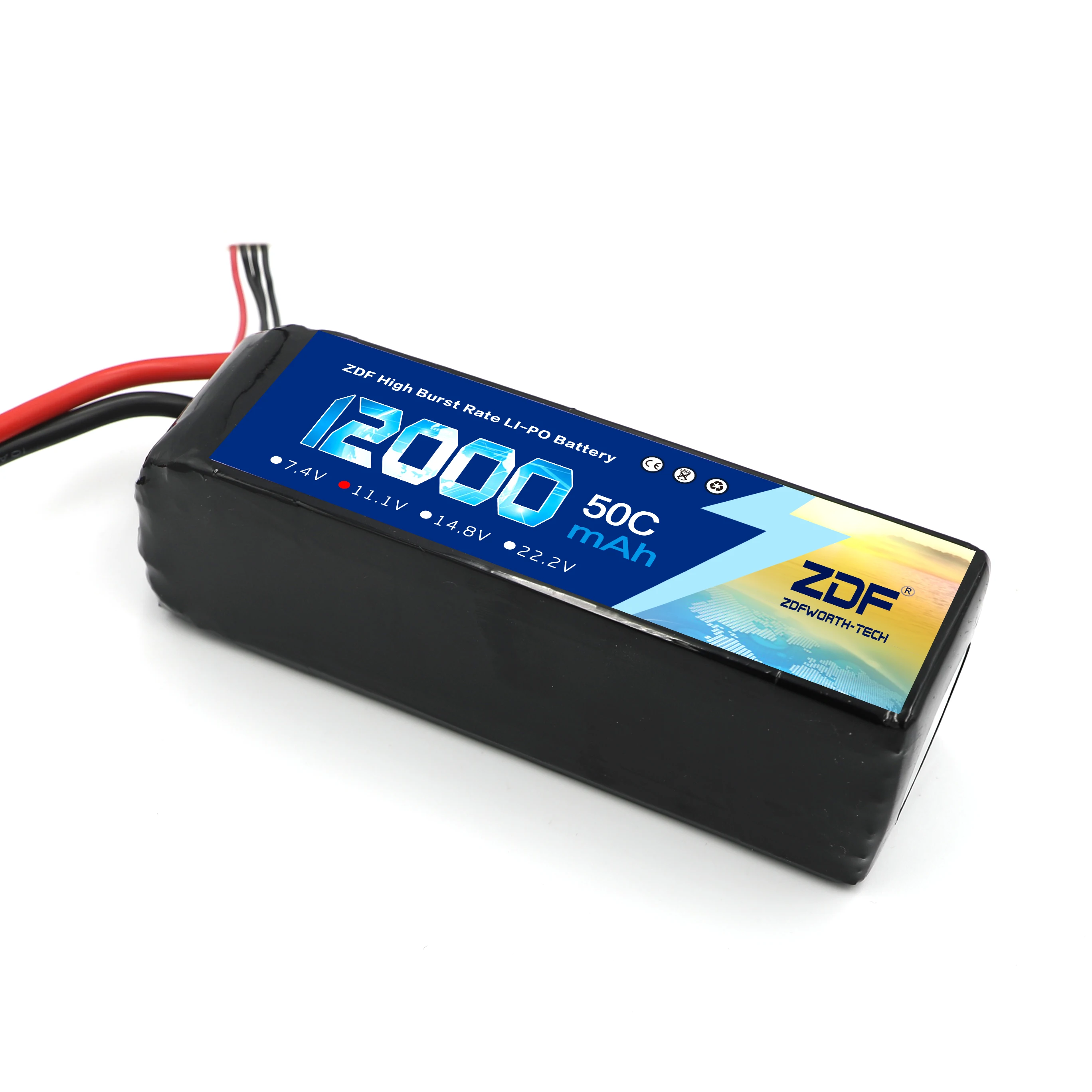 Фото Аккумулятор ZDF 2S 7 4 V 3S 11 1 12000mah 50C Max 100C для радиоуправляемого самолета грузовика Аккумулятор ZDF 2S 7 4 V 3S 11 1 12000mah 50C Max 100C для радиоуправляемого самолета грузовика