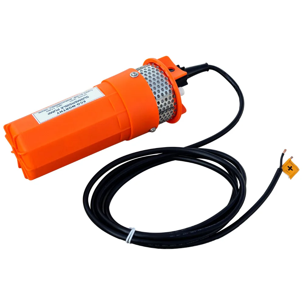 

DC 24V Submersible Deep Well Water Pump For Solar Power Pool Fountain Water