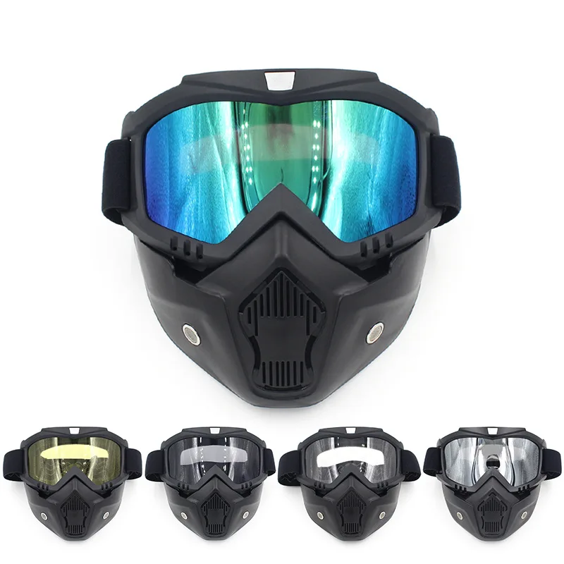 Cuzaekii MT009 UV400 Анти-туман мотоциклетные очки для мотокросса гоночная Защитная Экипировка с открытым лицом шлем автоматические сварочные маски MX ATV, аксессуары для глаз, солнцезащитные очки