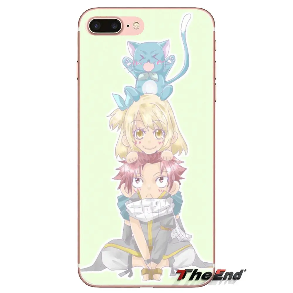 Transparent TPU Cover Bag Fairy Tail Happy Aye Sir Art For Samsung Galaxy J1 J2 J3 J4 J5 J6 J7 J8 Plus 2018 Prime 2015 2016 2017 |