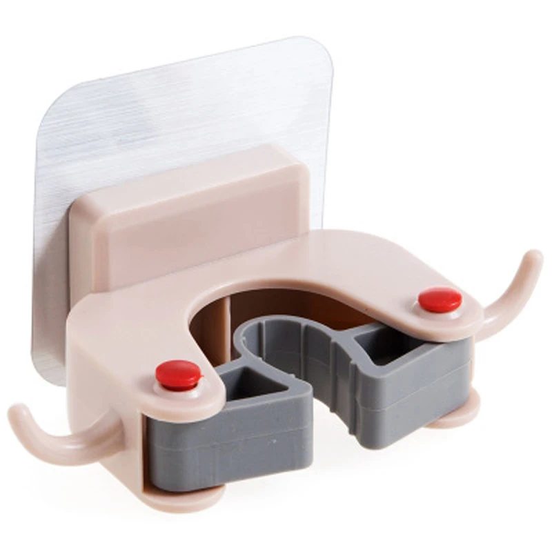 Ванная комната настенное крепление Швабра Метла пластиковая стойка держатель