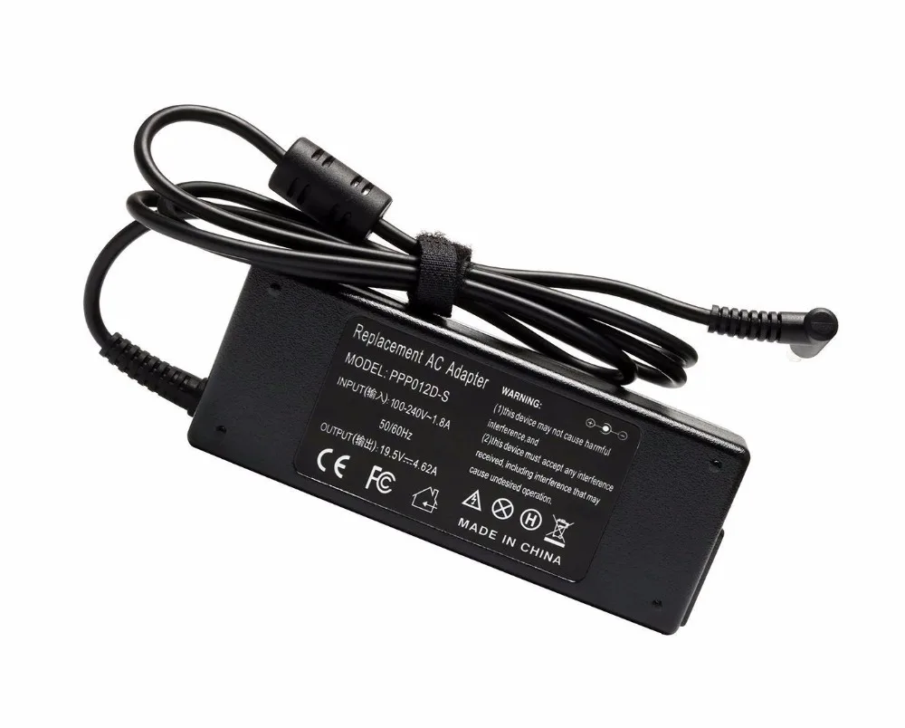 Зарядное устройство для ноутбука 19 5 в 4.62A 90 Вт AC HP 741727 001 h6y89aa h6y88aa ppp009c 710413 710414
