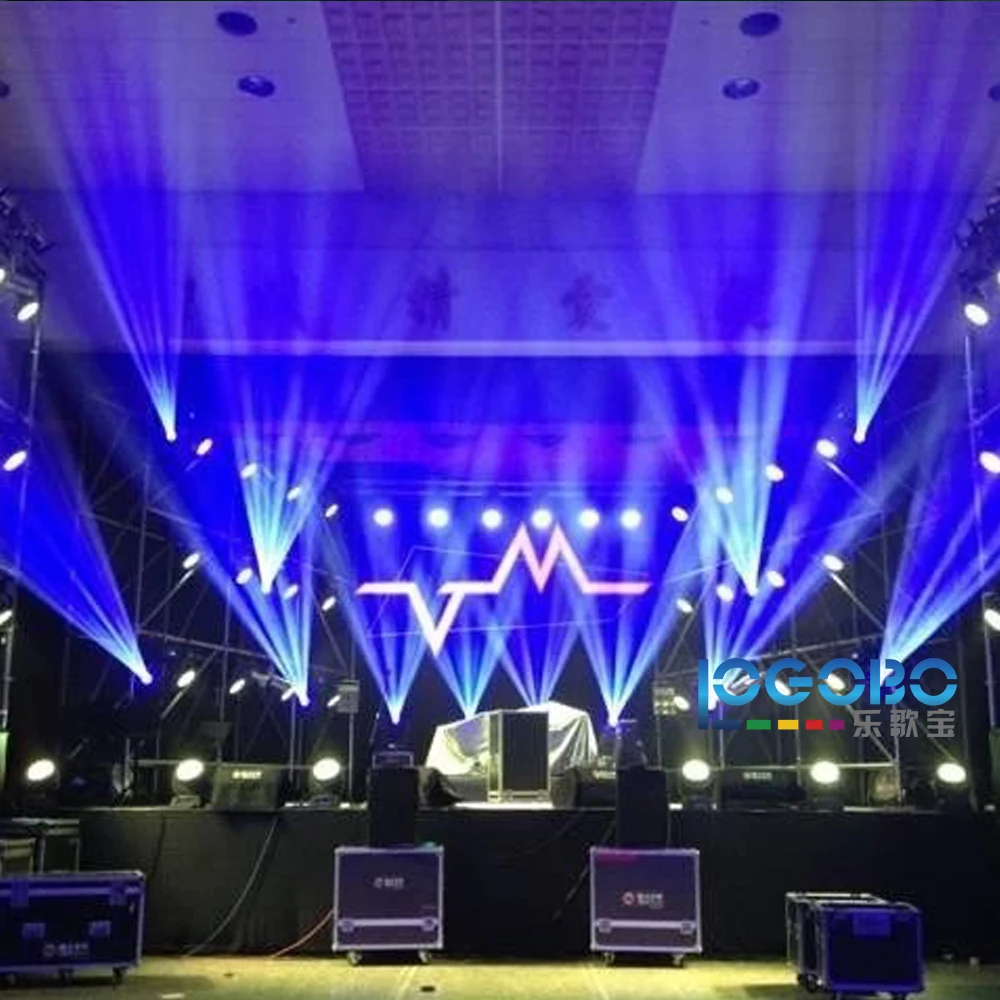 Оптовая продажа DMX головной этап показывает эффект освещения Шарпи луч 200 Вт