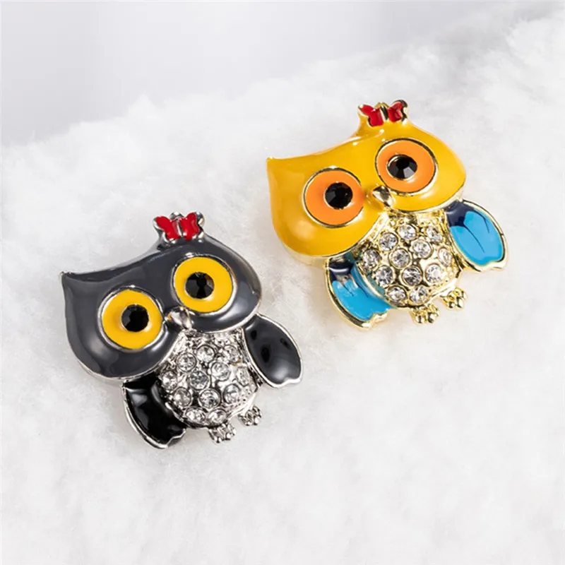 В наличии милый маленький летучей мыши сова броши в виде ящерицы Стрекоза