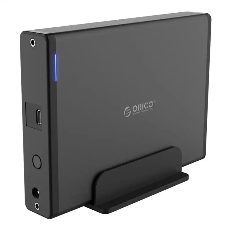 ORICO 3 5 дюймов SATA USB3.1 Тип C Внешний чехол жесткий диск SSD HDD корпус док станция для