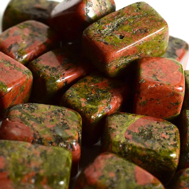 100 г натуральный унакитный опущенный камень лечебный Кристалл Рейки чакра