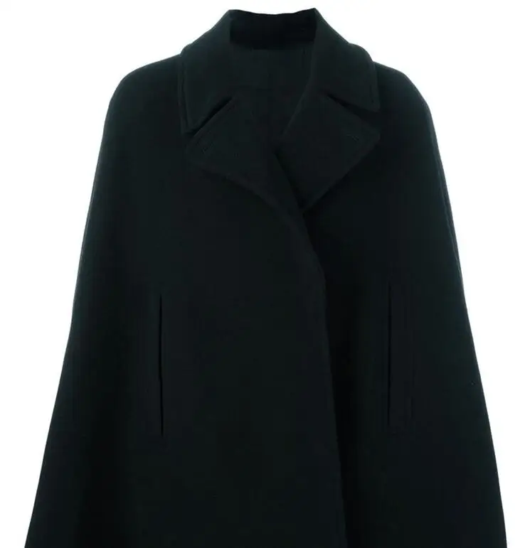 S-4XL хит продаж весна-осень Мужская Новая мода длинный плащ свободного покроя Мао