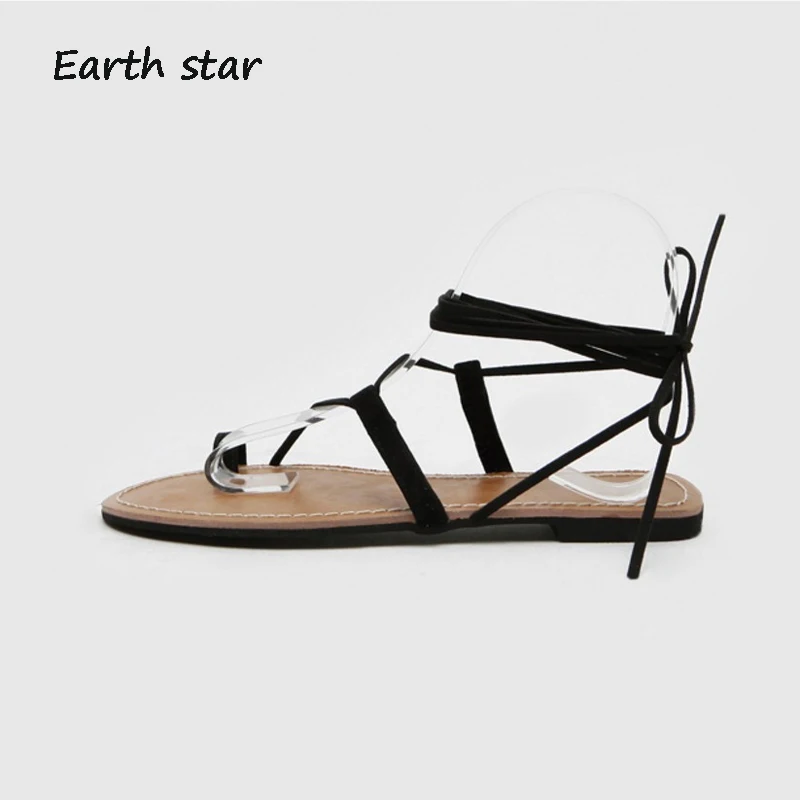 Женская обувь гладиаторы Летние сандалии zapatos de mujer Сандалии в римском стиле sandalias