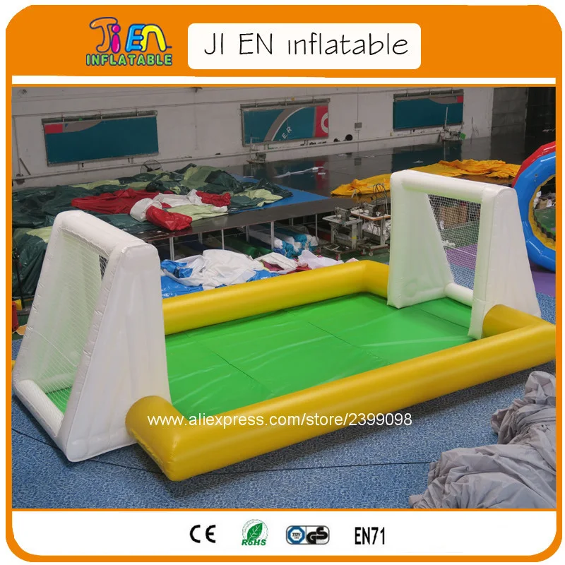 Free shipping inflatable soapy soccer arena / game for children commercial football filed with flooring | Игрушки и хобби