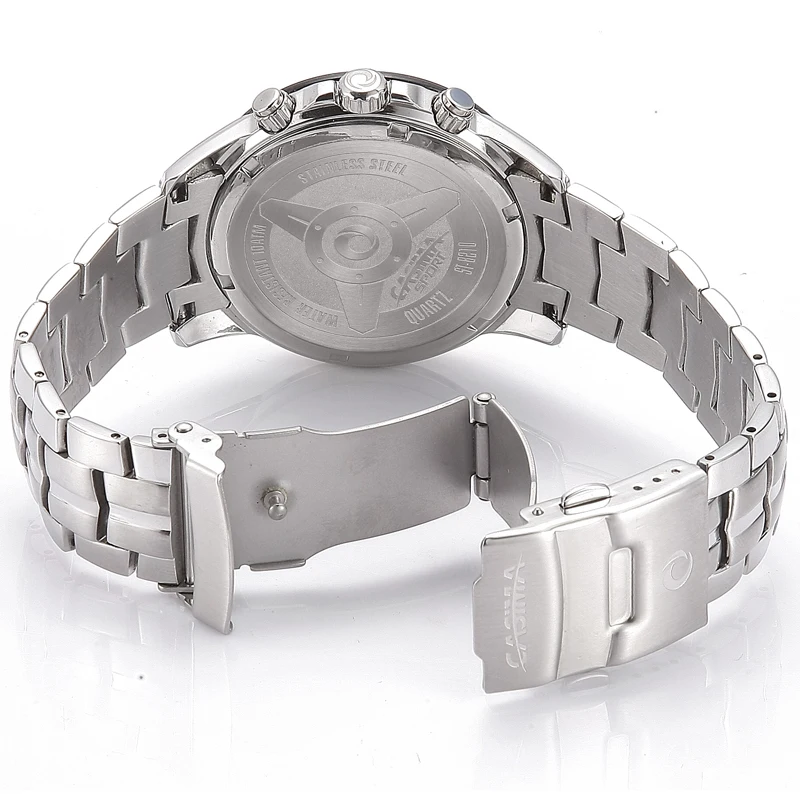 Новые приходят Роскошные световой мужские Часы Марка CASIMA Кварцевые стали