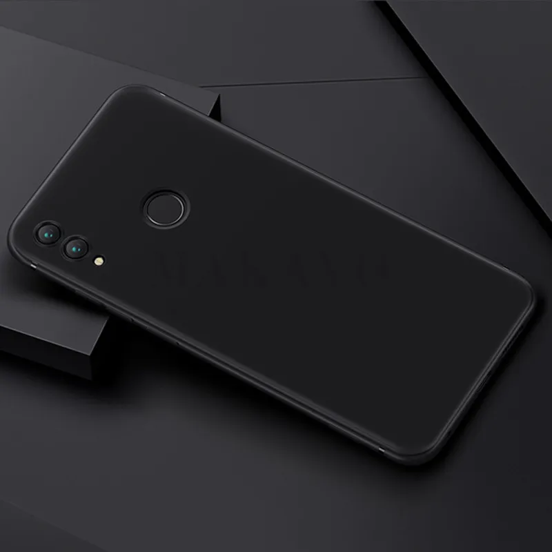 Чехол MAKAVO для Huawei Honor Note 10 полностью защищающий мягкий силиконовый матовый чехол