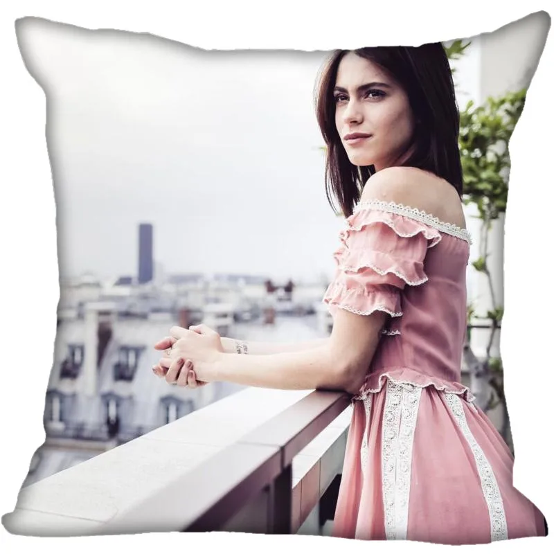 2018 новый пользовательский Tini Stoessel картина 45X45 см мягкие Наволочка Чехол для