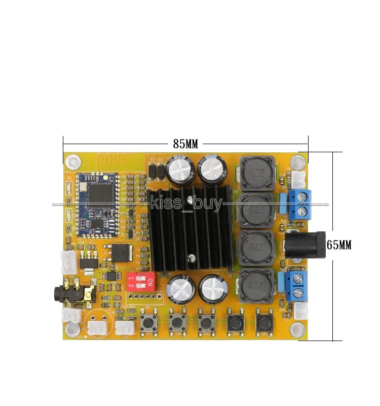 TDA7492 50 Вт + CSR8635 Bluetooth 4 0 аудио приемник Цифровой усилитель плата AUX для 12 В 24 в 19