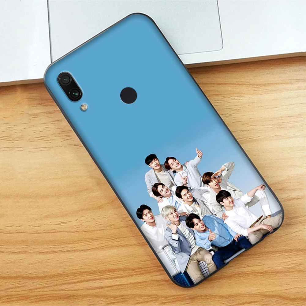 8 Роскошный мягкий чехол Kpop EXO для Xiaomi Redmi Note 7 4 4X6 Pro 5 Plus 5A 6A Go S2 - Цвет: 8