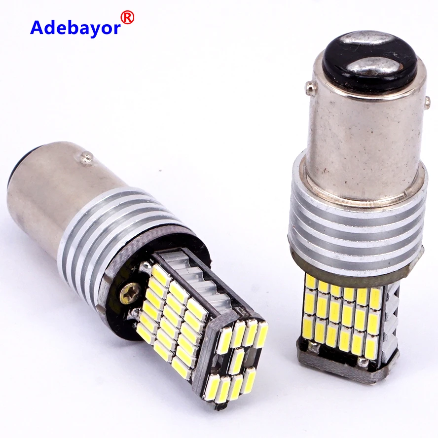 Тюнинг автомобилей 4x1157 BAY15D S25 3020 LED 4014 45 SMD 1016 7528 автоматический поворот Стоп Хвост