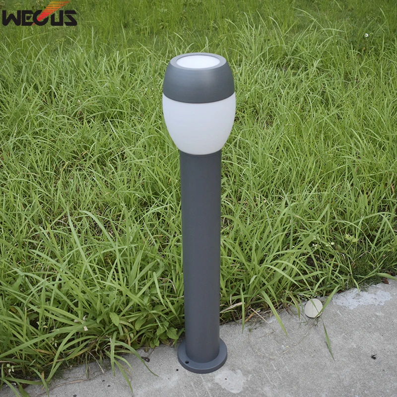

(WECUS) Outdoor Waterproof Lawn Light, Modern Courtyard Garden Outdoor Landscape Villa Garden Community Park Grass Lamp