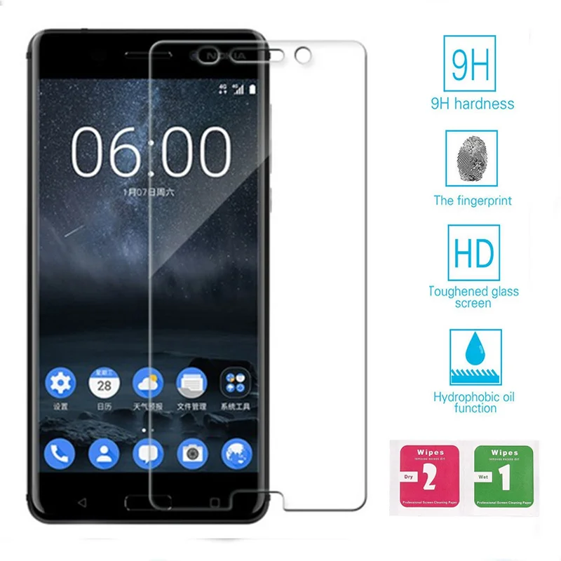 10 шт Премиум Закаленное стекло Защитная пленка для Nokia Lumia 3 5 6 2017|protector film|premium