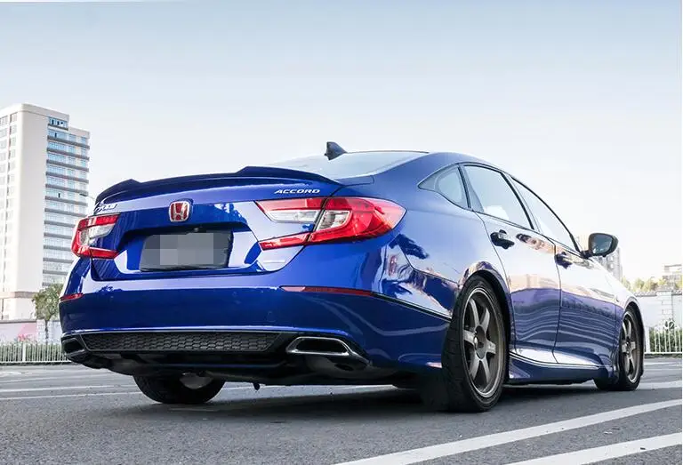 Для Honda спойлер для аccord- спойлер для аccord YRF ABS Пластиковый материал заднее крыло автомобиля Цвет задний спойлер