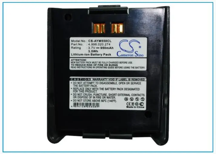 Аккумулятор Cameron Sino 950mAh для AVAYA MM588 4.998.020.274 BOSCH TENOVIS DECT 4.998.020.274|Аккумуляторы