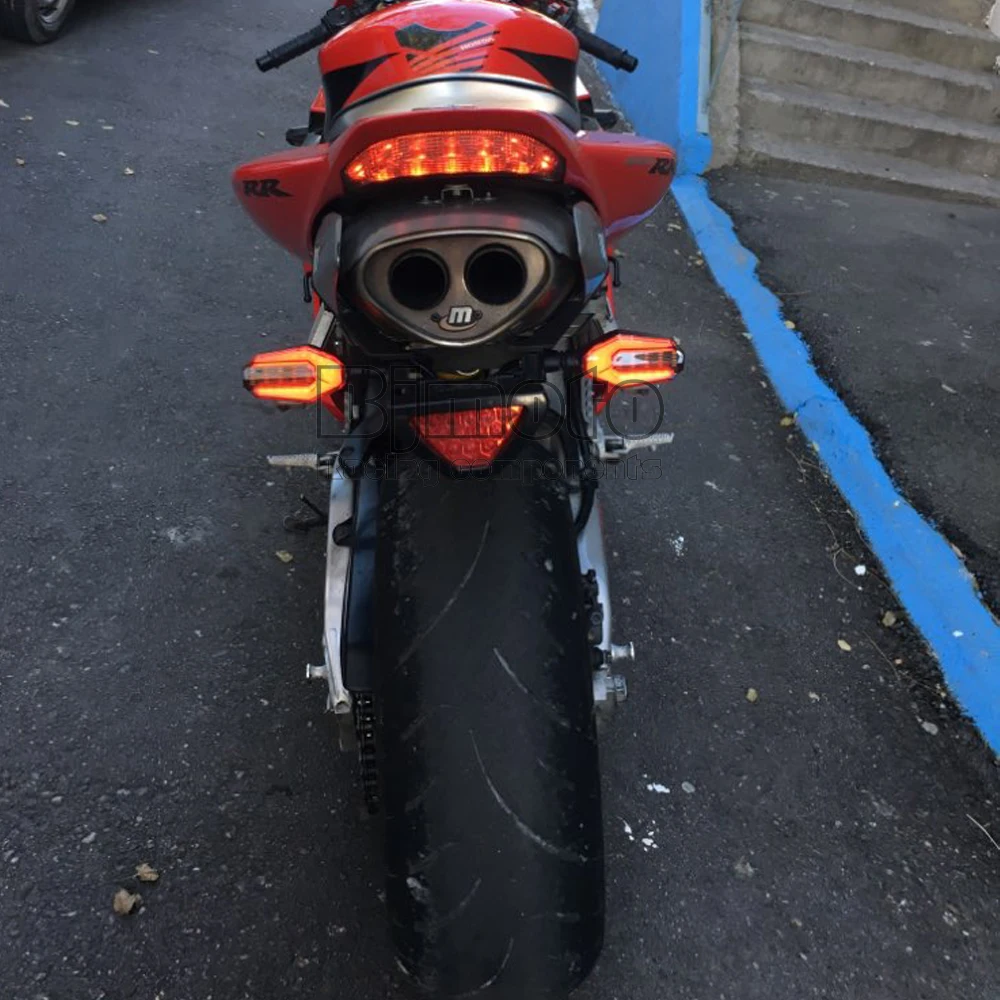 BJMOTO 2 шт. светодиодный мотоциклетный светильник с поворотным сигналом s 12V супер