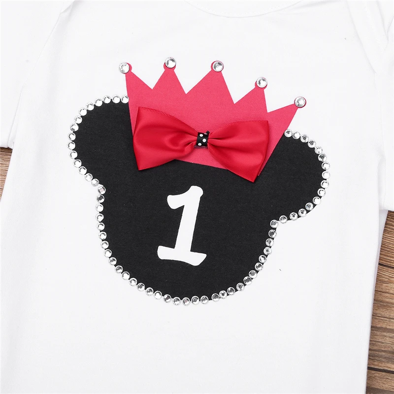 Для Одежда для маленьких девочек Рубашка с короткими рукавами блестящие образец