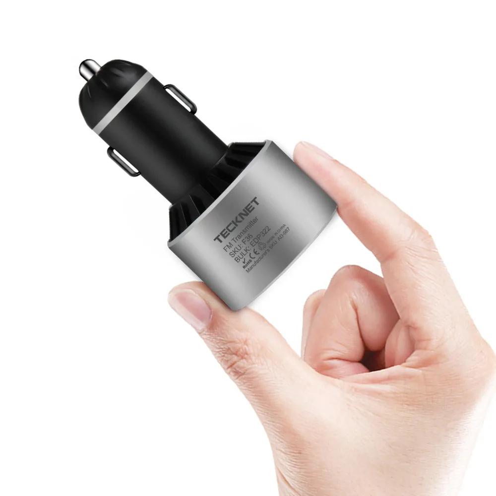 TeckNet Bluetooth автомобильное зарядное устройство в автомобиле Универсальный