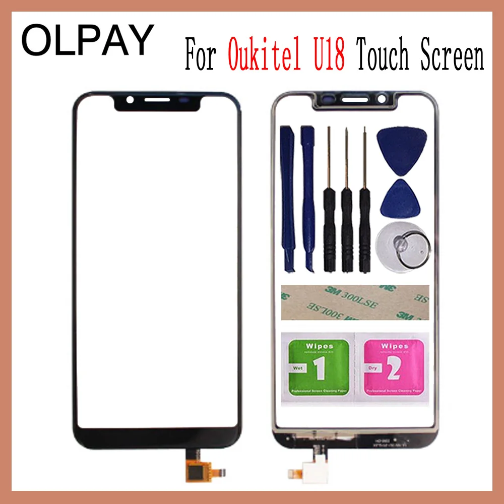5 85 `` сенсорная панель для мобильного телефона Oukitel U18 переднее стекло сенсорный