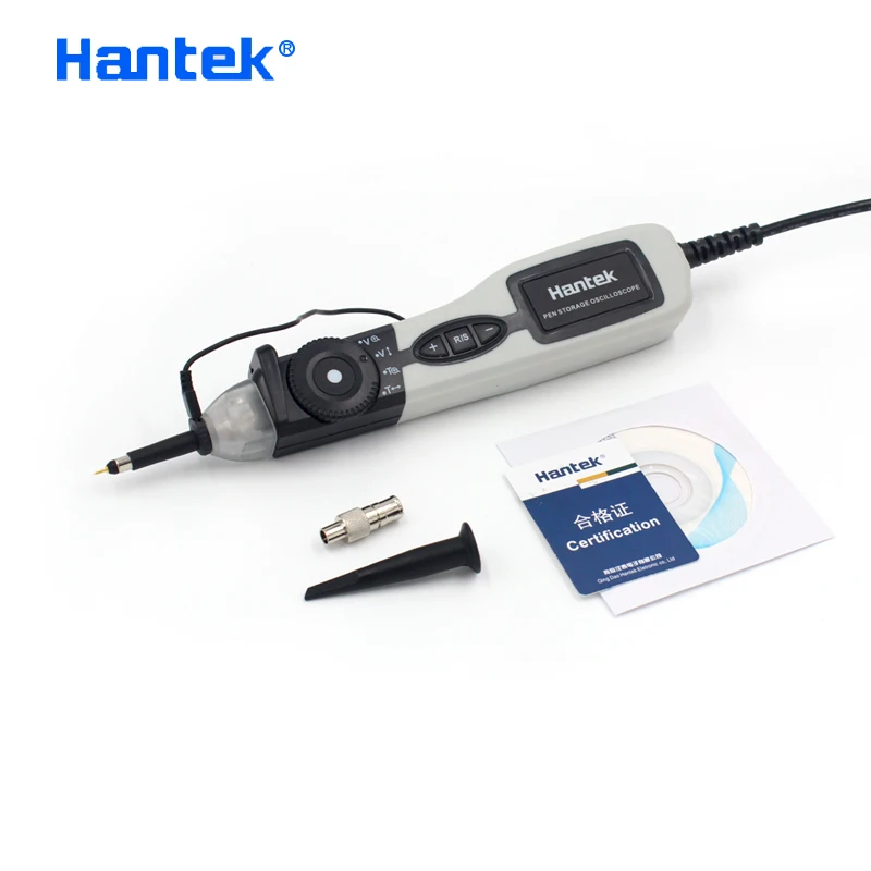 Hantek официальный PSO2020 USB ручка Тип хранения цифровой осциллограф 1 канал 20 МГц 96MSa/s
