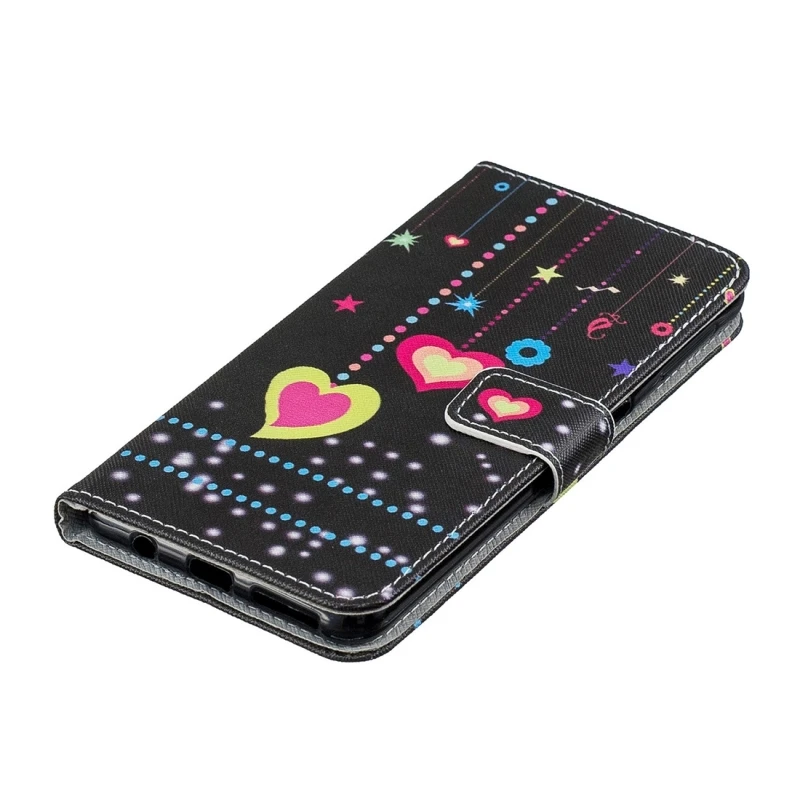 HAWEEL Lily Горизонтальный кожаный чехол с откидной крышкой для Galaxy A7 (2018) держателем