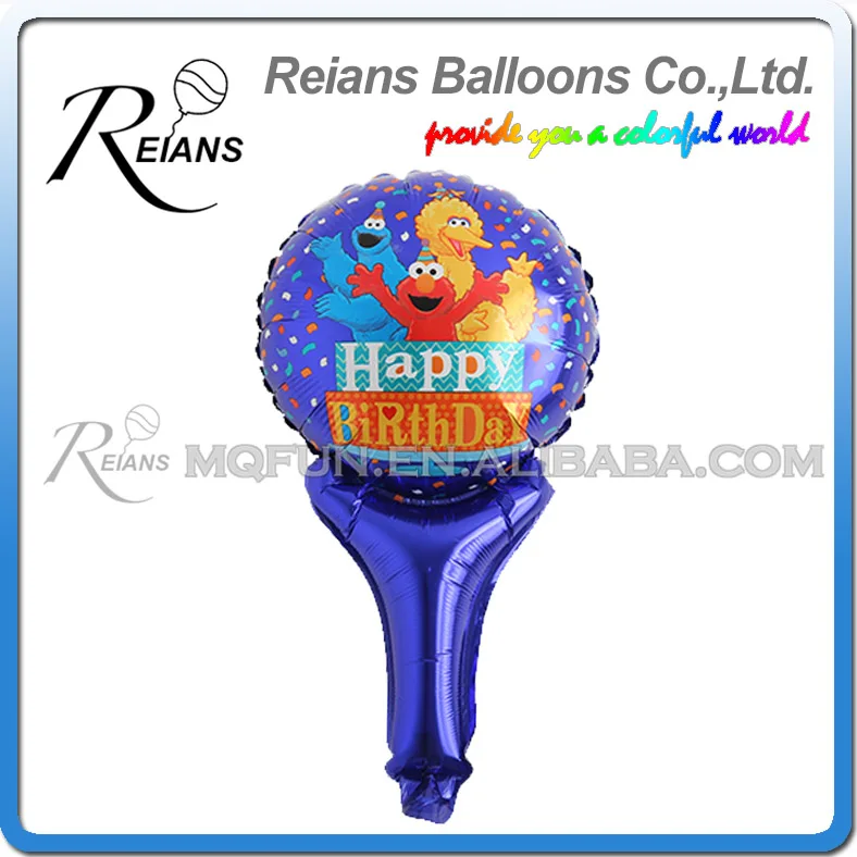 REIANS 51 см милый мультфильм дети Улица Сезам полосы праздничный аксессуар День