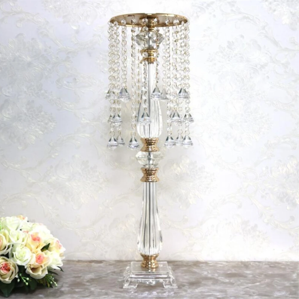 

10PCS acrylic flower stand crystal centerpiece for wedding decoration table centerpiece marriage event party decor