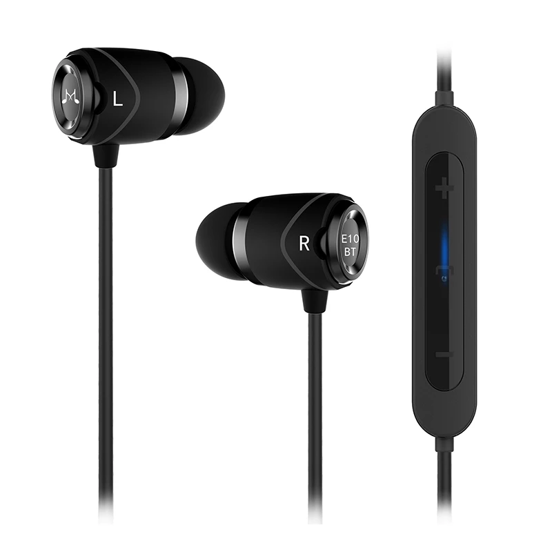 Наушники вкладыши SoundMAGIC E10BT с микрофоном черный|Наушники и гарнитуры| |