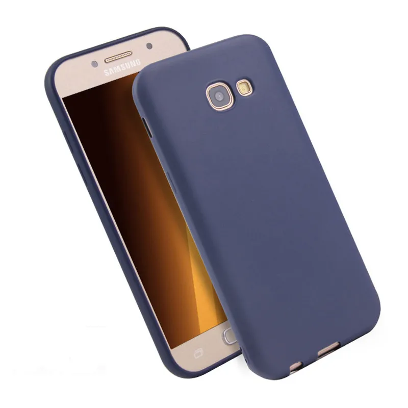 THREE-DIAO ультра тонкий Матовая силиконовая крышка чехол для samsung Galaxy A5 A3 A7 A310 A320 A510 A520 A710 A720 мягкий чехол