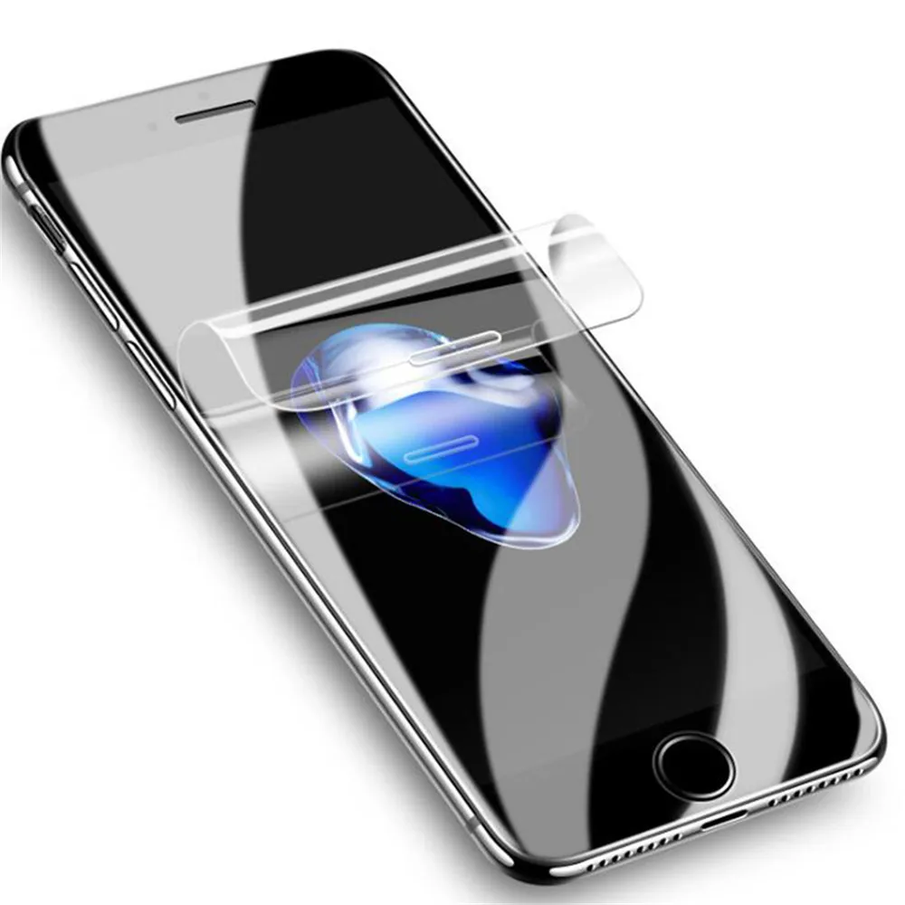 3D полное покрытие гидрогелевые мягкие пленка для iphone XR XS Max 7 8 plus Экран Защитная X 6