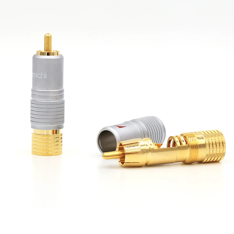 Аудиокабель с золотым покрытием Nakamichi разъем RCA 24K бесплатная доставка новинка