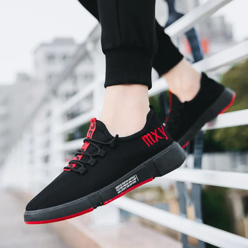 Повседневное комфорт Мужская спортивная обувь кроссовки мужская на плоской