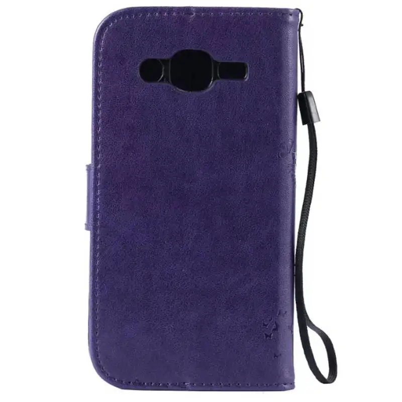 Для Samsung Galaxy J2 чехол Обложка на заднюю панель из искусственной кожи для телефона