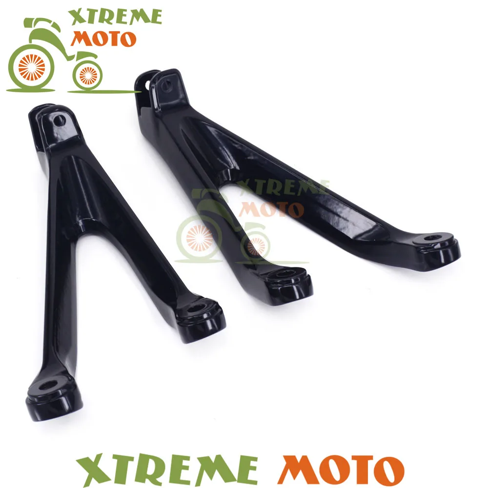 Черная легированная задняя подставка для ног пассажиров педали и кронштейн CBR 1000