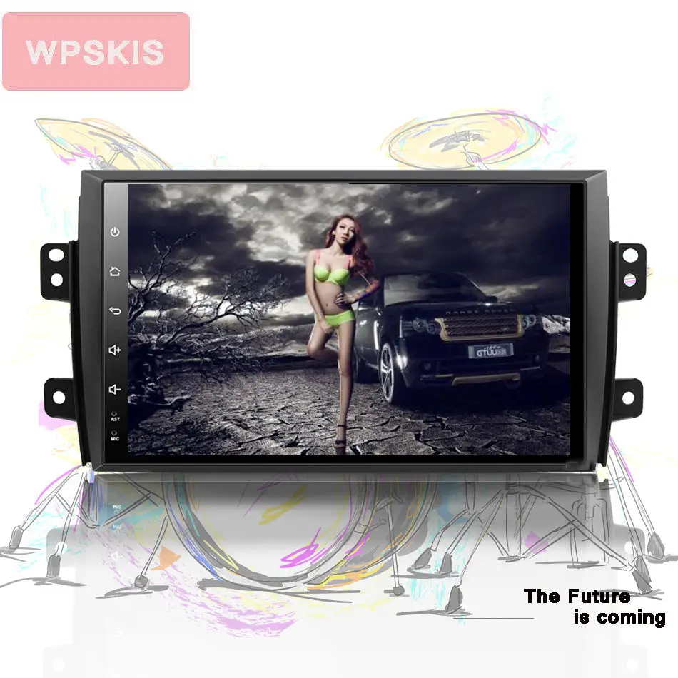 2 DIN Android 10 0 автомобильный dvd для Suzuki SX4 2006 2007 2008 2009 2010 2011 2012 2013 радиоприемник